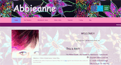 Desktop Screenshot of abbieanne.com