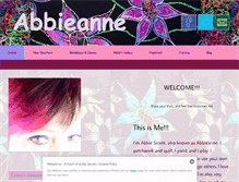 Tablet Screenshot of abbieanne.com